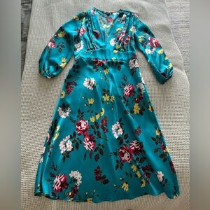 Zara Floral Midi Dress